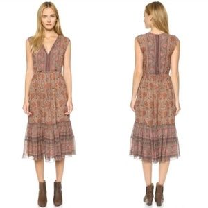 Ulla Johnson Ora 100% Silk Dress - Sz 4